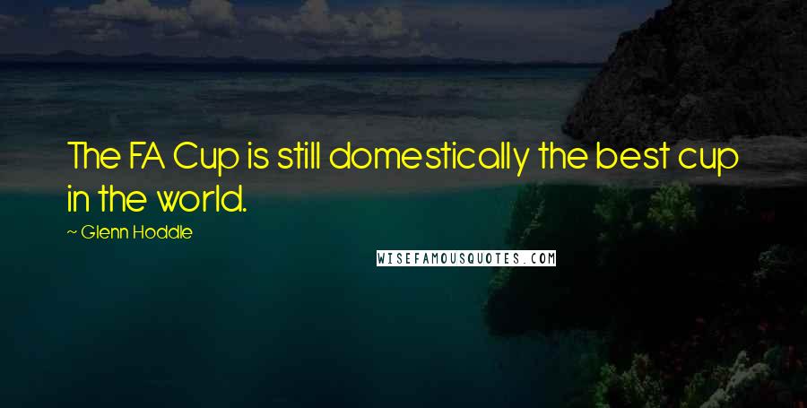 Glenn Hoddle Quotes: The FA Cup is still domestically the best cup in the world.