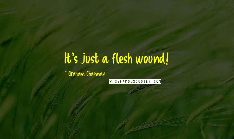 Graham Chapman Quotes: It's just a flesh wound!