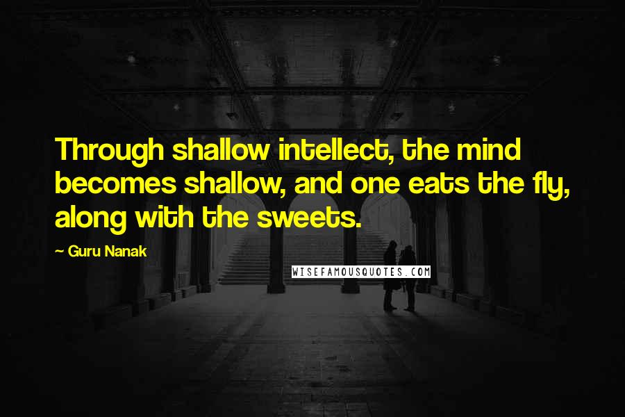 Guru Nanak Quotes: Through shallow intellect, the mind becomes shallow, and one eats the fly, along with the sweets.