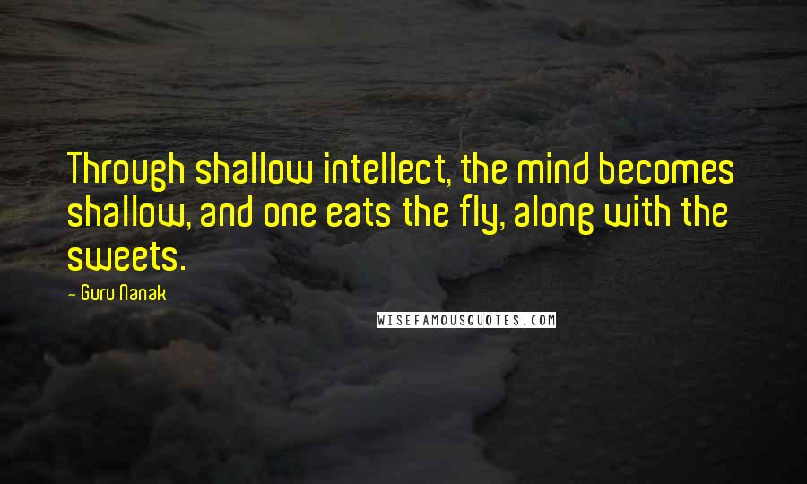 Guru Nanak Quotes: Through shallow intellect, the mind becomes shallow, and one eats the fly, along with the sweets.