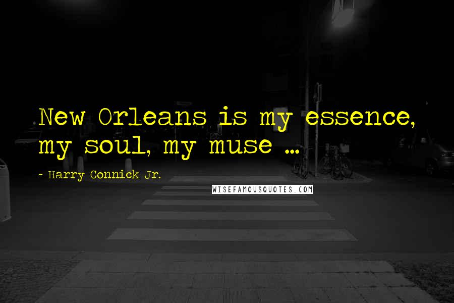 Harry Connick Jr. Quotes: New Orleans is my essence, my soul, my muse ...
