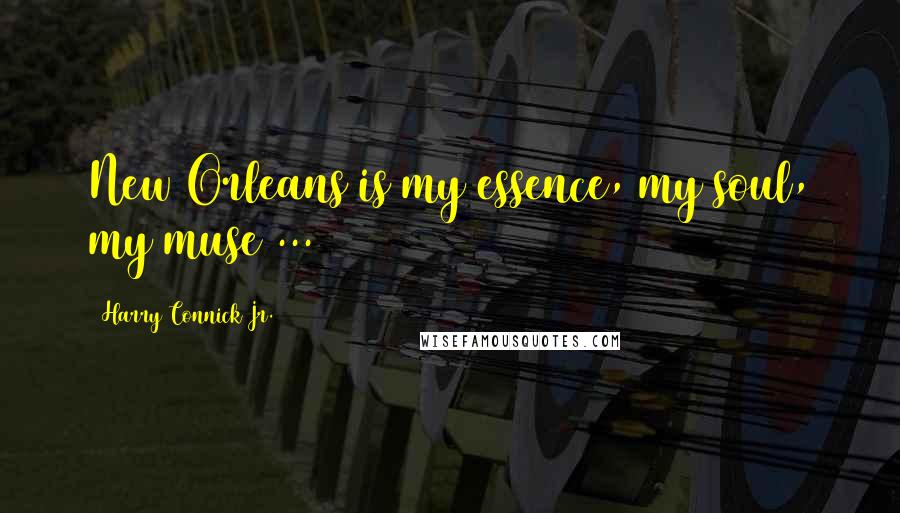 Harry Connick Jr. Quotes: New Orleans is my essence, my soul, my muse ...
