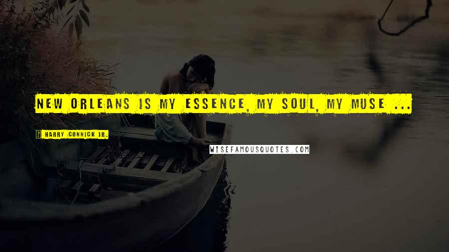 Harry Connick Jr. Quotes: New Orleans is my essence, my soul, my muse ...
