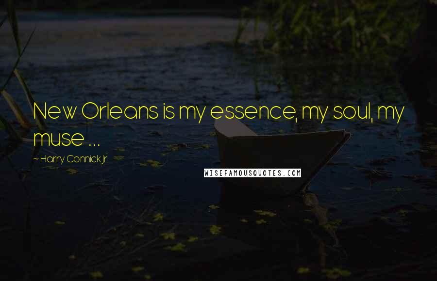 Harry Connick Jr. Quotes: New Orleans is my essence, my soul, my muse ...