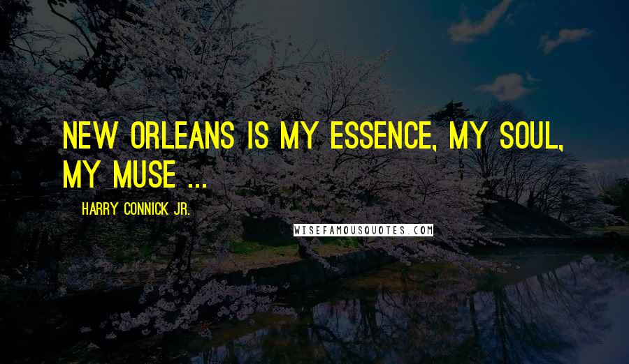 Harry Connick Jr. Quotes: New Orleans is my essence, my soul, my muse ...