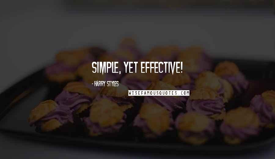 Harry Styles Quotes: Simple, yet effective!