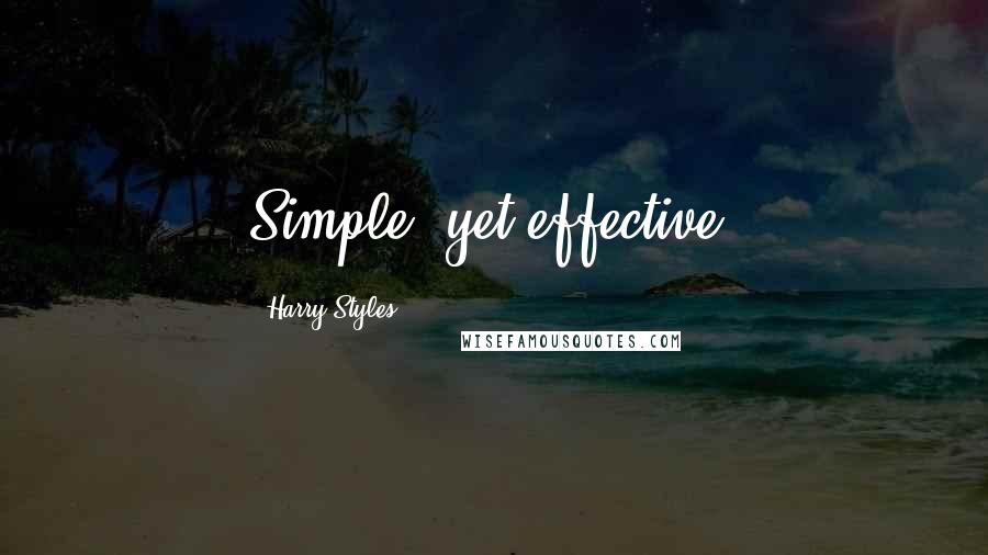 Harry Styles Quotes: Simple, yet effective!