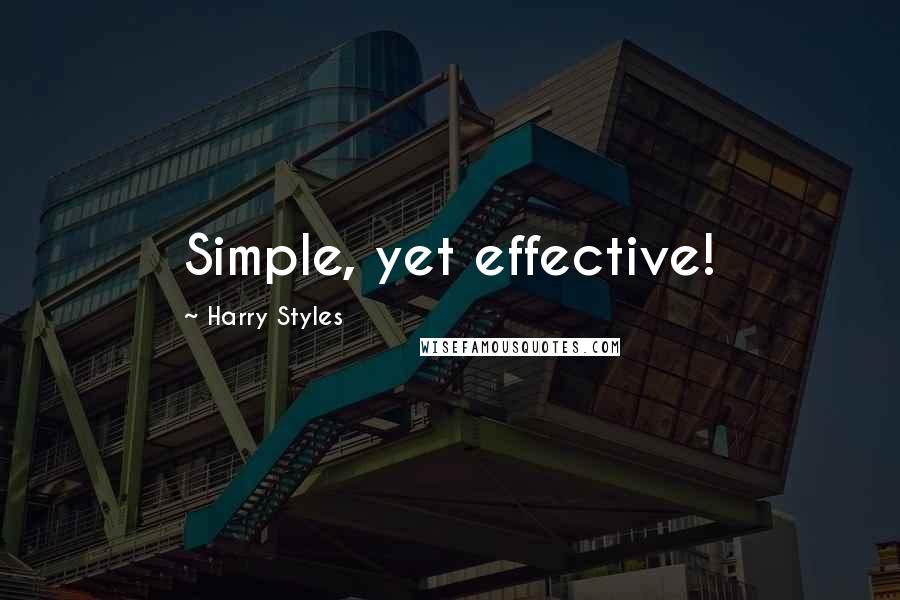 Harry Styles Quotes: Simple, yet effective!