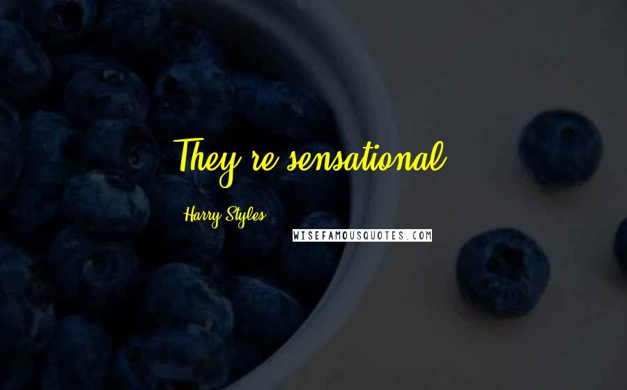 Harry Styles Quotes: They're sensational!