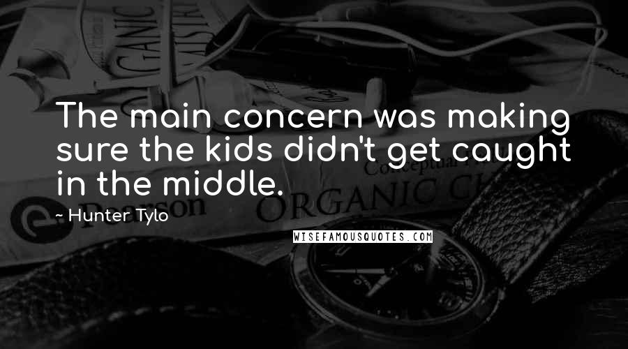 Hunter Tylo Quotes: The main concern was making sure the kids didn't get caught in the middle.