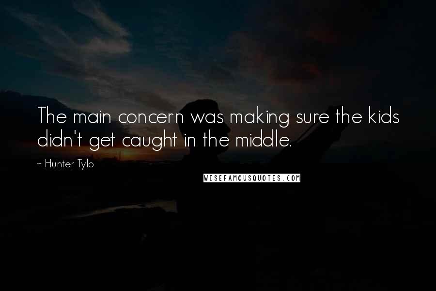 Hunter Tylo Quotes: The main concern was making sure the kids didn't get caught in the middle.