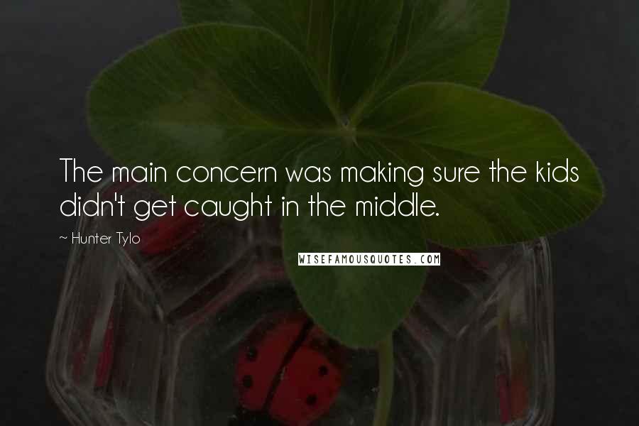 Hunter Tylo Quotes: The main concern was making sure the kids didn't get caught in the middle.