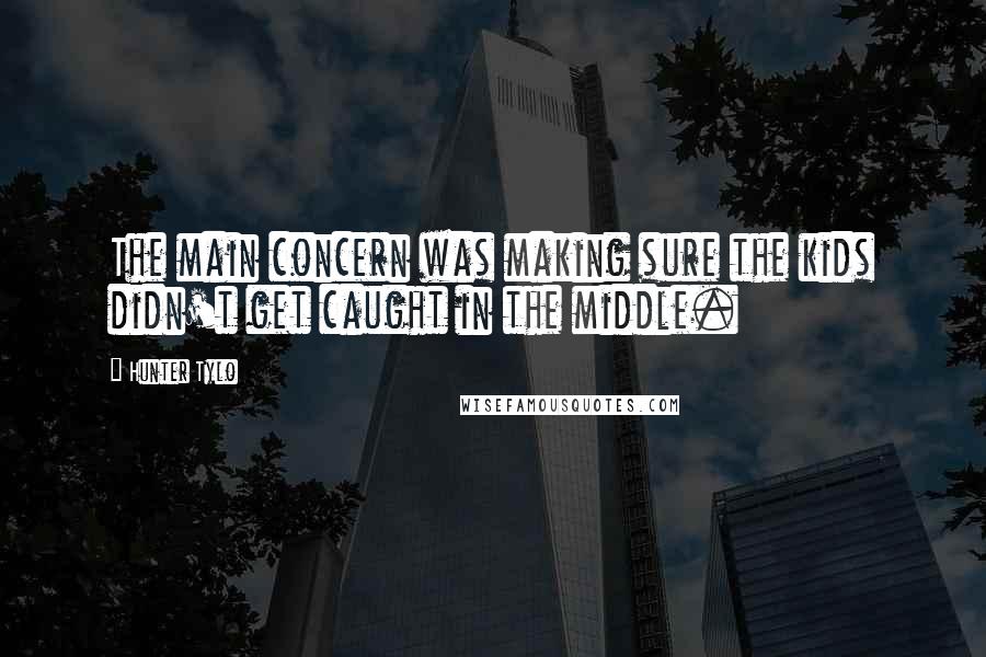 Hunter Tylo Quotes: The main concern was making sure the kids didn't get caught in the middle.