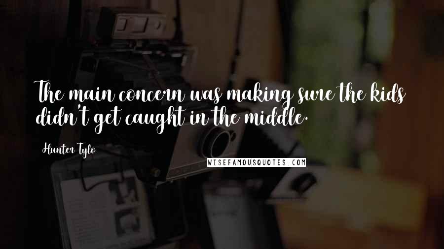 Hunter Tylo Quotes: The main concern was making sure the kids didn't get caught in the middle.