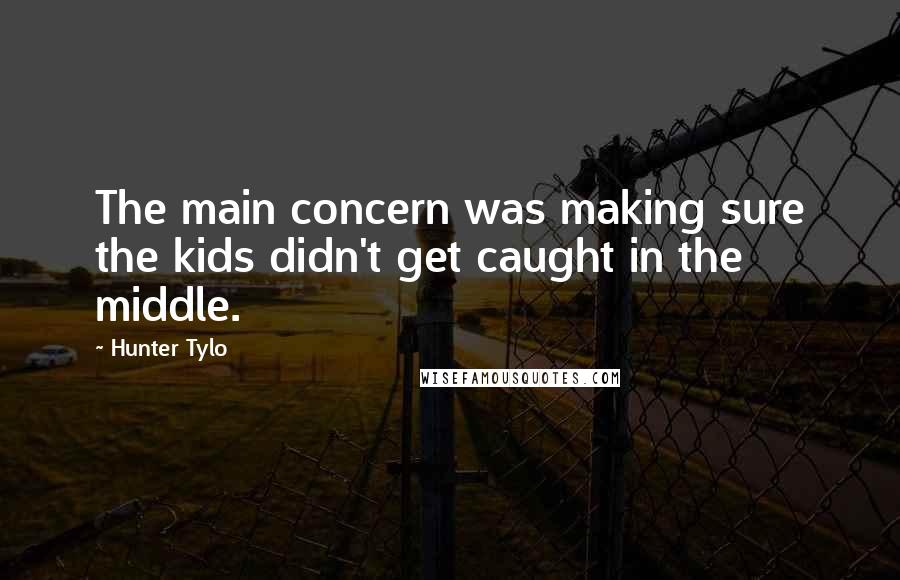 Hunter Tylo Quotes: The main concern was making sure the kids didn't get caught in the middle.