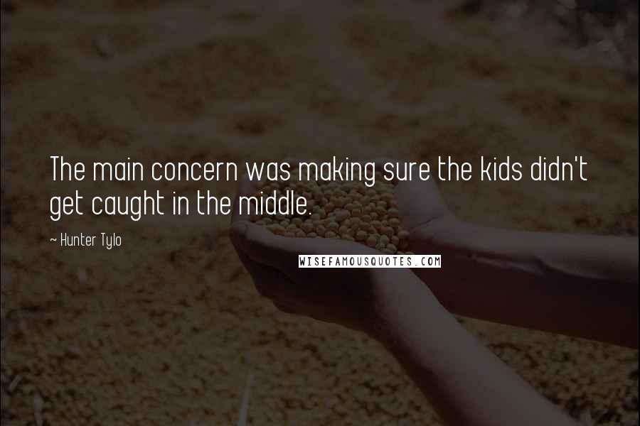 Hunter Tylo Quotes: The main concern was making sure the kids didn't get caught in the middle.