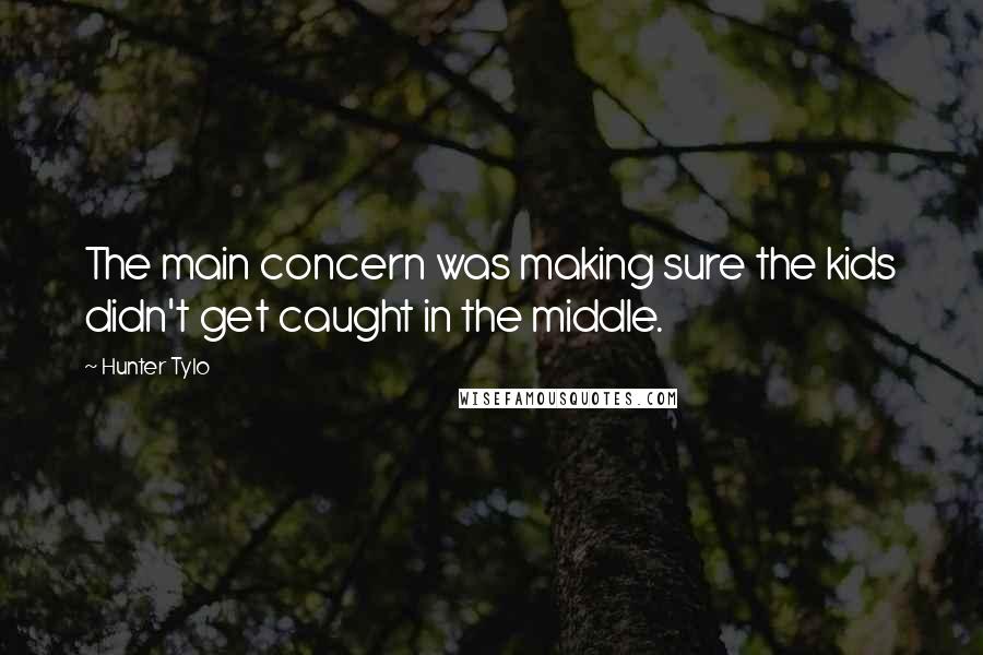 Hunter Tylo Quotes: The main concern was making sure the kids didn't get caught in the middle.