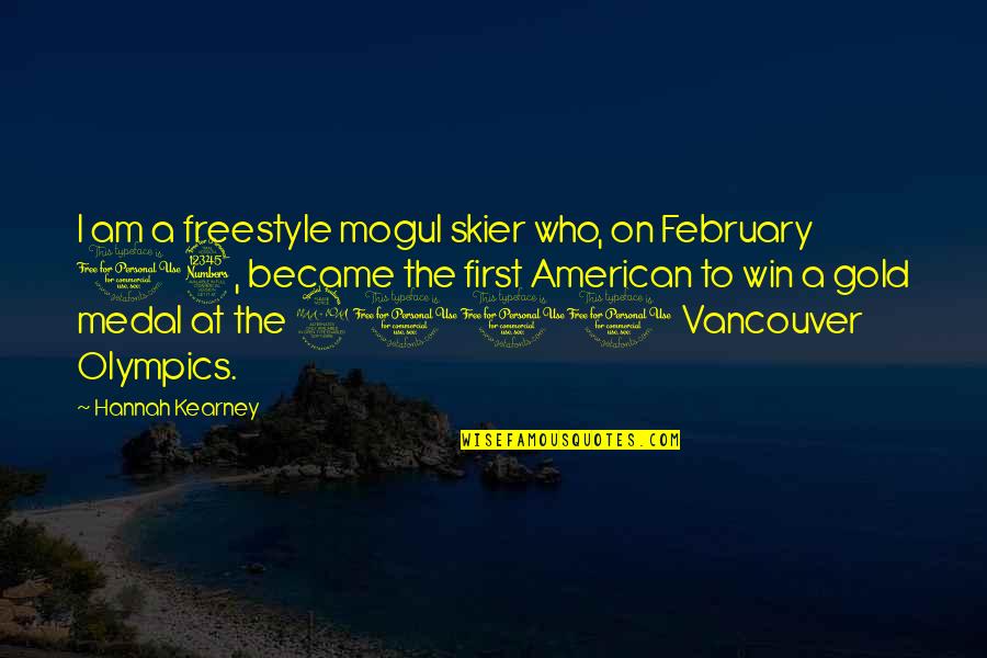 13 Who Quotes By Hannah Kearney: I am a freestyle mogul skier who, on 13 Who Quotes By Hannah Kearney: I am a freestyle mogul skier who, on