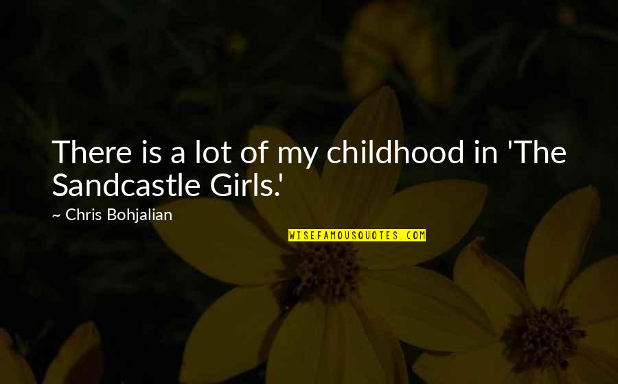 15112 Quotes By Chris Bohjalian: There is a lot of my childhood in 15112 Quotes By Chris Bohjalian: There is a lot of my childhood in