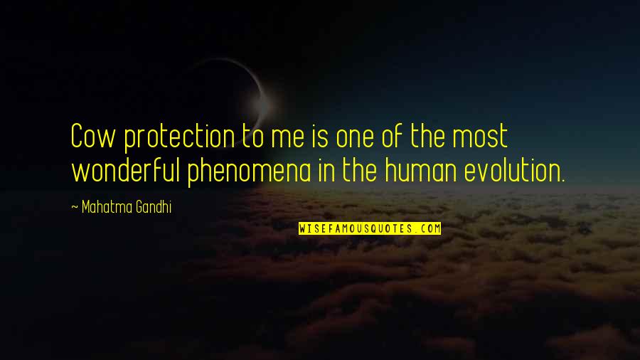 1630 Fund Quotes By Mahatma Gandhi: Cow protection to me is one of the 1630 Fund Quotes By Mahatma Gandhi: Cow protection to me is one of the