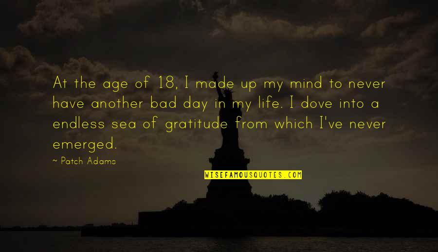 18 Age Quotes By Patch Adams: At the age of 18, I made up