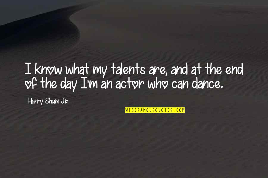 186bna042000 Quotes By Harry Shum Jr.: I know what my talents are, and at