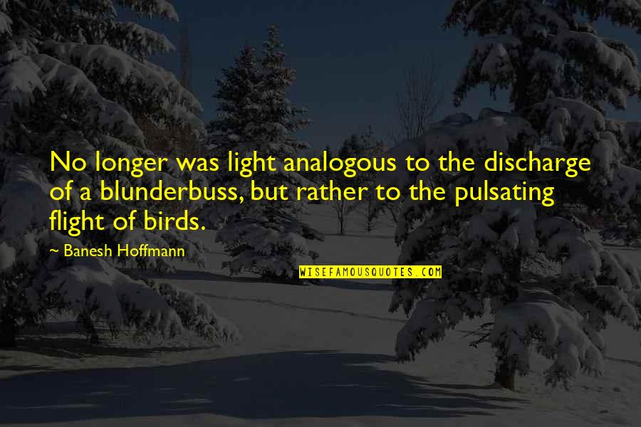 1904 Bir Quotes By Banesh Hoffmann: No longer was light analogous to the discharge