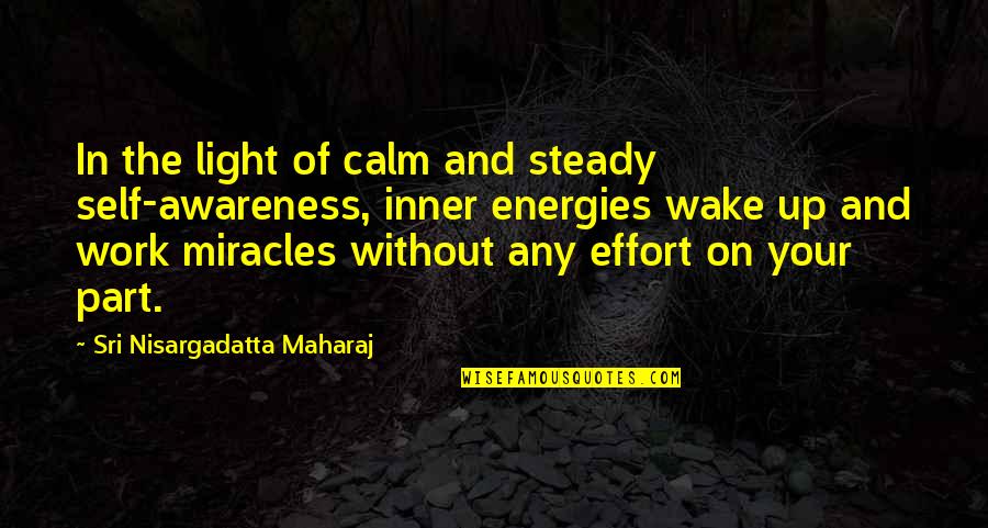 1950s Consumerism Quotes By Sri Nisargadatta Maharaj: In the light of calm and steady self-awareness, 1950s Consumerism Quotes By Sri Nisargadatta Maharaj: In the light of calm and steady self-awareness,