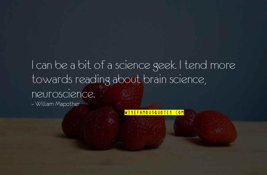 1e 17 Year Cicadas Quotes By William Mapother: I can be a bit of a science