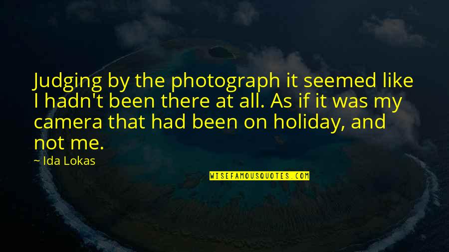 2 Stroke Motocross Quotes By Ida Lokas: Judging by the photograph it seemed like I 2 Stroke Motocross Quotes By Ida Lokas: Judging by the photograph it seemed like I