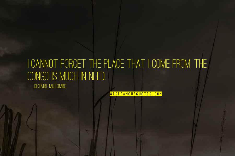 20 Desktop Quotes By Dikembe Mutombo: I cannot forget the place that I come 20 Desktop Quotes By Dikembe Mutombo: I cannot forget the place that I come