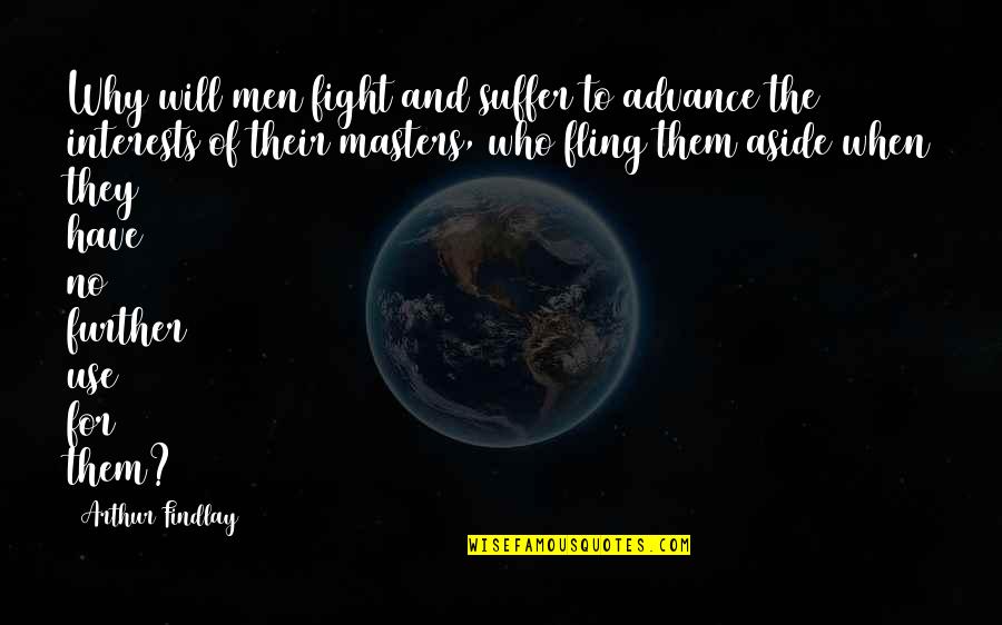 2012 Popular Quotes By Arthur Findlay: Why will men fight and suffer to advance