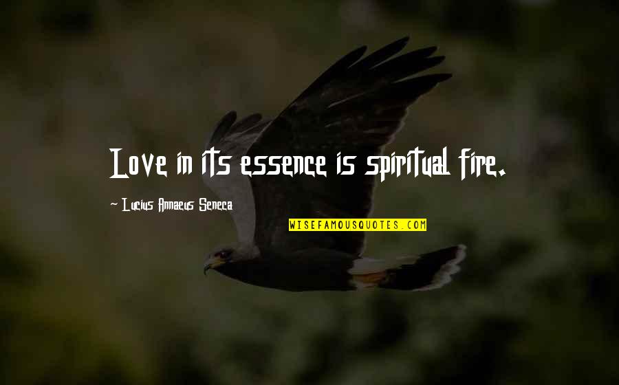 26 July Kargil Vijay Diwas Quotes By Lucius Annaeus Seneca: Love in its essence is spiritual fire.