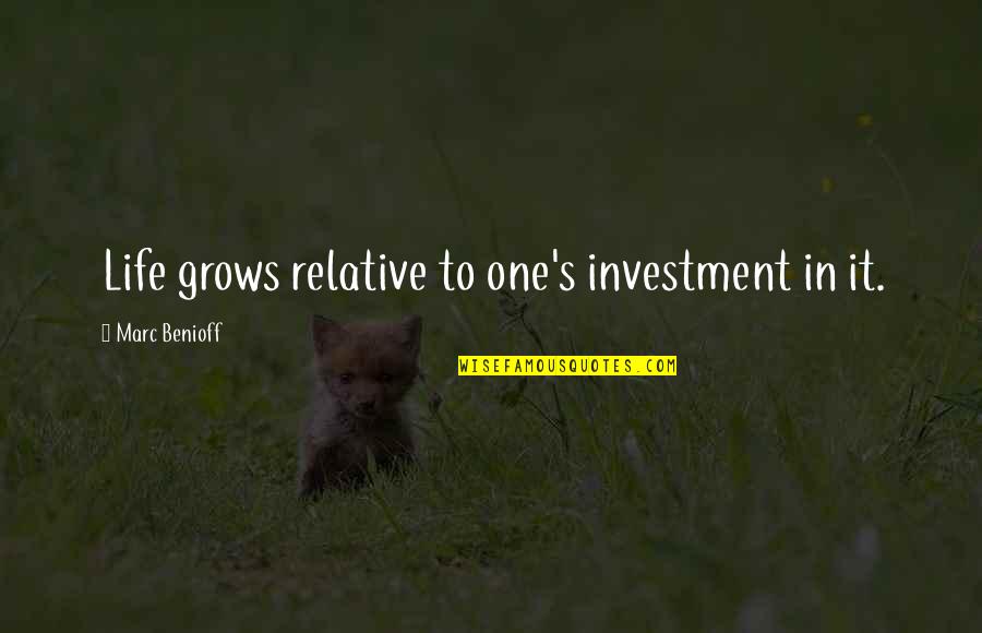 2mg Suboxone Quotes By Marc Benioff: Life grows relative to one's investment in it. 2mg Suboxone Quotes By Marc Benioff: Life grows relative to one's investment in it.