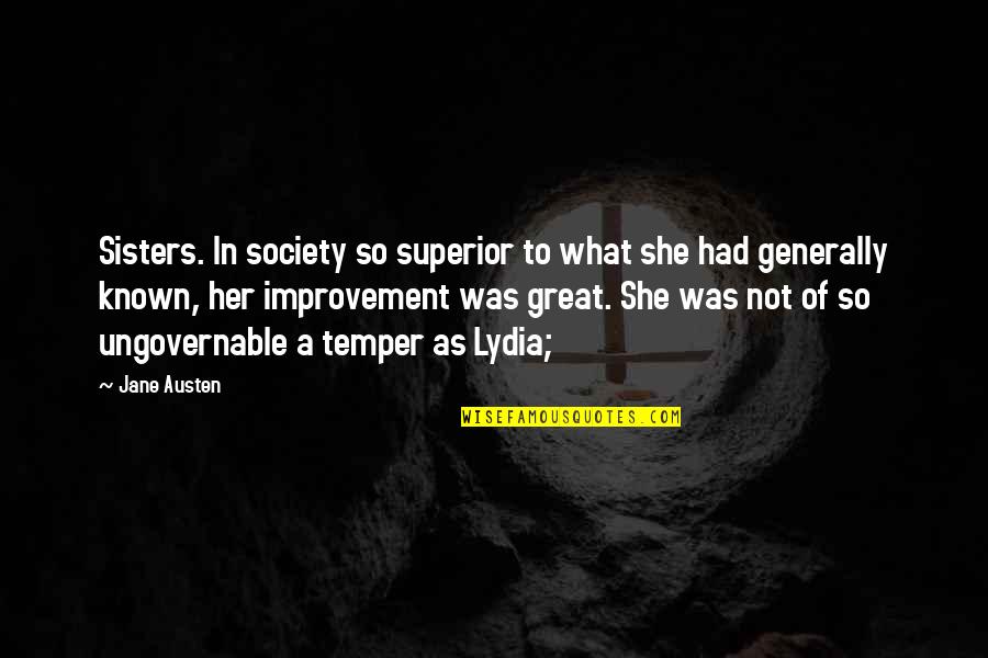 3 Sisters Quotes By Jane Austen: Sisters. In society so superior to what she 3 Sisters Quotes By Jane Austen: Sisters. In society so superior to what she