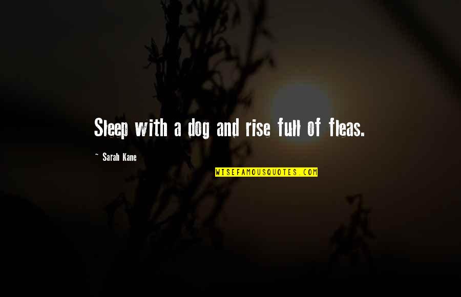 34232 Quotes By Sarah Kane: Sleep with a dog and rise full of 34232 Quotes By Sarah Kane: Sleep with a dog and rise full of
