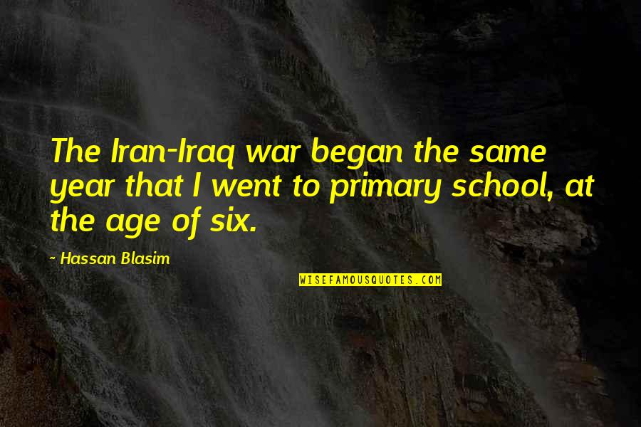 4 Wheel Drive Quotes By Hassan Blasim: The Iran-Iraq war began the same year that