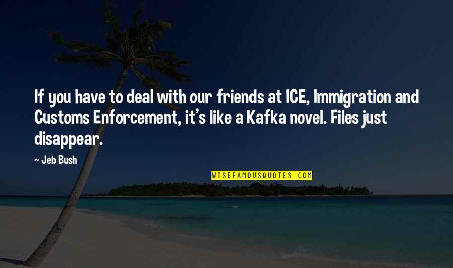 49er Picture Quotes By Jeb Bush: If you have to deal with our friends 49er Picture Quotes By Jeb Bush: If you have to deal with our friends