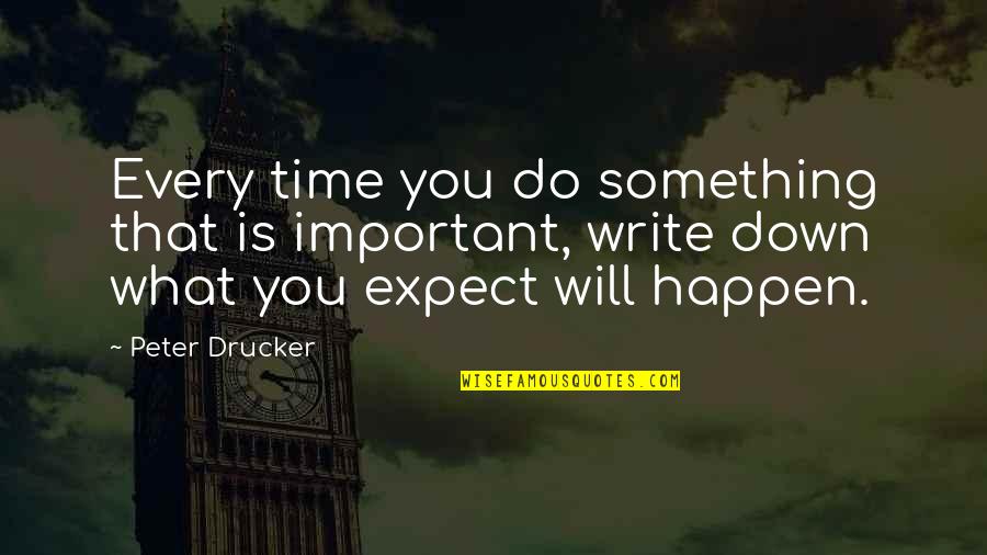 5994 In Hebrew Quotes By Peter Drucker: Every time you do something that is important, 5994 In Hebrew Quotes By Peter Drucker: Every time you do something that is important,