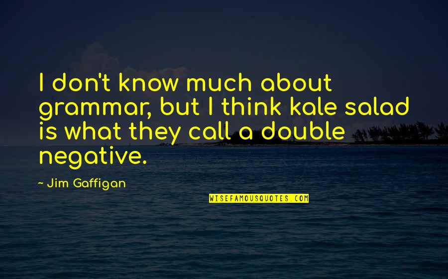 628 Dirt Quotes By Jim Gaffigan: I don't know much about grammar, but I