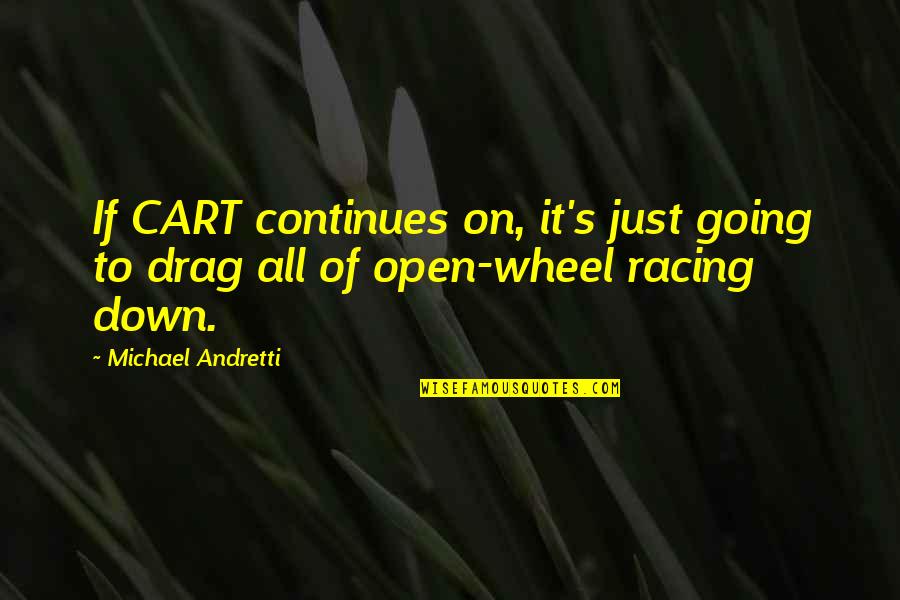 8 Femmes Quotes By Michael Andretti: If CART continues on, it's just going to