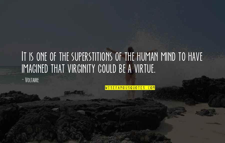 8088 Lego Quotes By Voltaire: It is one of the superstitions of the