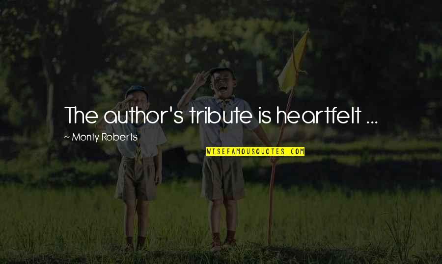 9/11/01 Tribute Quotes By Monty Roberts: The author's tribute is heartfelt ... 9/11/01 Tribute Quotes By Monty Roberts: The author's tribute is heartfelt ...