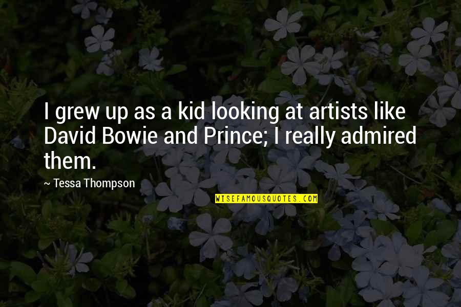 94704 Quotes By Tessa Thompson: I grew up as a kid looking at 94704 Quotes By Tessa Thompson: I grew up as a kid looking at