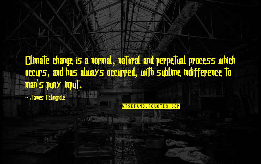 A Change Process Quotes By James Delingpole: Climate change is a normal, natural and perpetual A Change Process Quotes By James Delingpole: Climate change is a normal, natural and perpetual