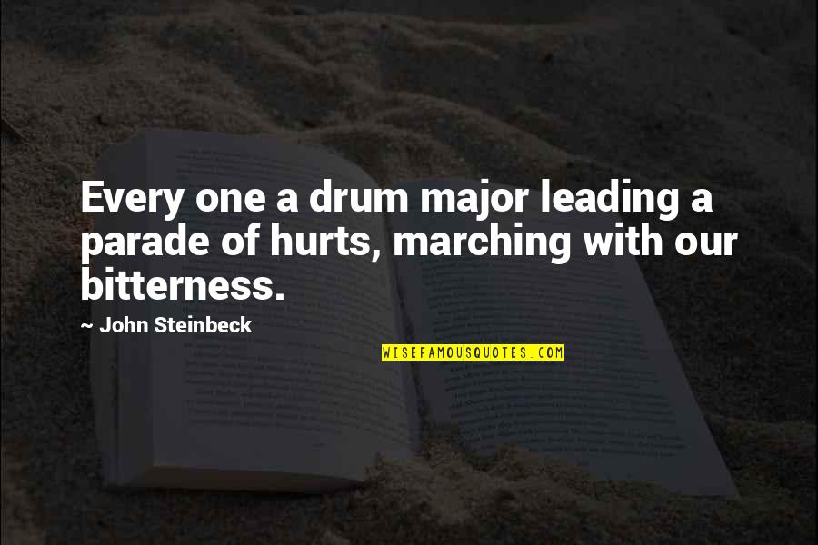 A Childs Curiosity Quotes By John Steinbeck: Every one a drum major leading a parade