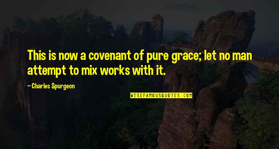 A Covenant Quotes By Charles Spurgeon: This is now a covenant of pure grace;