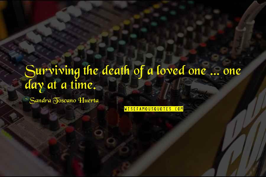 A Death Of A Loved One Quotes By Sandra Toscano Huerta: Surviving the death of a loved one ...