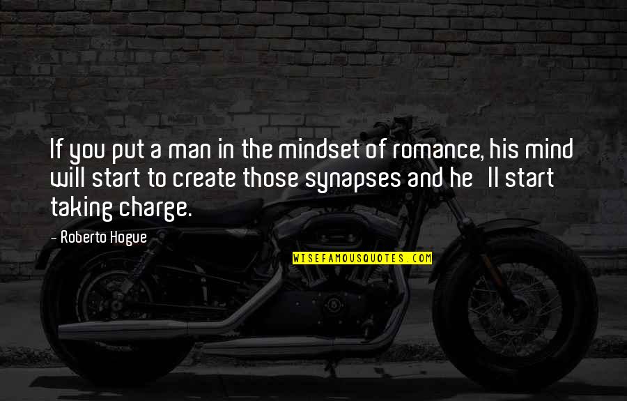 A Man Quotes By Roberto Hogue: If you put a man in the mindset
