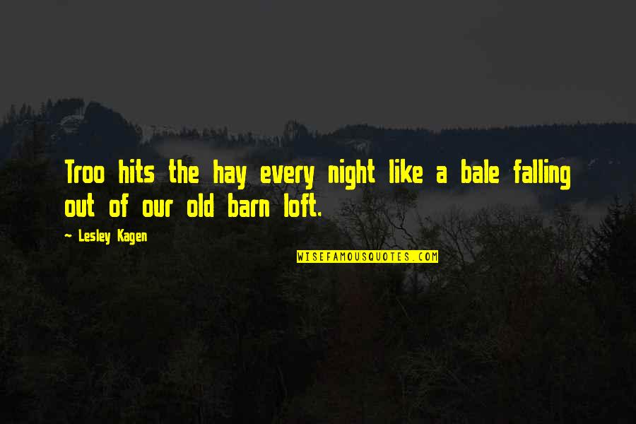 A Night Out Quotes By Lesley Kagen: Troo hits the hay every night like a